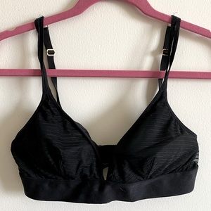 Lively Stripe Mesh Bralette